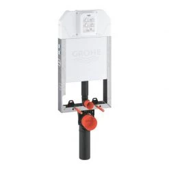 Καζανάκι εντοιχισμού κρεμαστής λεκάνης GROHE UNISET SLIM 39683000 για μονό τούβλο (9 Cm)