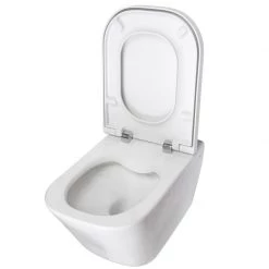 Εξώφυλλο -Λεκάνες Εκπτώσεις lekanh kremasth rimless roca the gap square 54x35 me kalymma sc slim 1