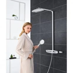 Σύστημα ντους με Smart Control GROHE 360 DUO 26250000 Χρωμέ -Λεκάνες Εκπτώσεις smart control grohe 26250000 5