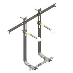 Εντοιχιζόμενη βάση τοίχου και δαπέδου για κρεμαστό μπιντέ KARAG F1-0051