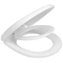 Κάλυμμα λεκάνης Thermoplast ELVIT 0340 Soft Close FAMILY ΔΙΠΛΟ (40-44) X 37,4 Cm