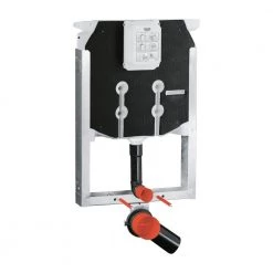 Καζανάκι εντοιχισμού κρεμαστής λεκάνης GROHE UNISET 38729000 για μονό τούβλο (8cm)