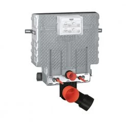 Καζανάκι εντοιχισμού (17,5 Cm - Διπλό τούβλο) κρεμαστής λεκάνης GROHE UNISET 38415001