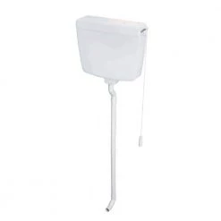 Καζανάκι πλαστικό (νιαγάρα) IOCA με σωλήνα πλήρες GLORIA 00-0050