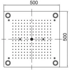 Κεφαλή ντους εντοιχισμού με φωτισμό LED KARAG T806 -Λεκάνες Εκπτώσεις κεφαλή ντους εντοιχισμού με φωτισμό led karag 2