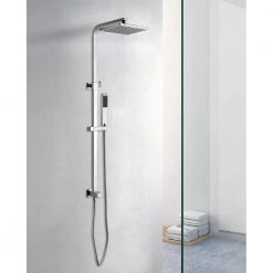 Κολώνα σταθερής ντουζιέρας INOX KARAG NEW ROSA KATIA C6634B