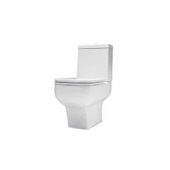 Λεκάνη HUIDA Verona 63x35 πίσω σιφώνι κομπλέ σετ με κάλυμμα Soft Close 17-2317 + 17-1317