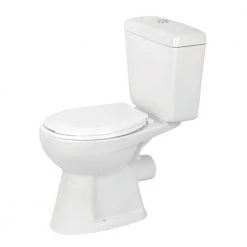 Λεκάνη HUIDA MINION 59x36 πίσω σιφώνι κομπλέ σετ (17-0312+17-0313)