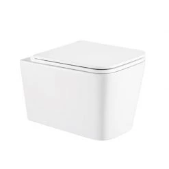 Λεκάνη κρεμαστή Rimless 53x36,5 με κάλυμμα S/C KARAG LT057E-R