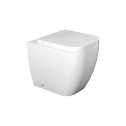 Λεκάνη δαπέδου BTW KARAG LEGEND CB 10100 διπλής εξόδου κομπλέ σετ με κάλυμμα Soft Close 52 Cm