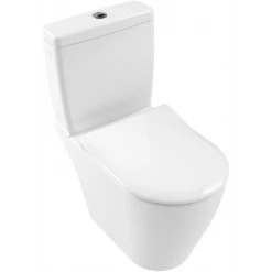 Λεκάνη δαπέδου VILLEROY & BOCH AVENTO 64x37 με κάλυμμα S/C 5644R001