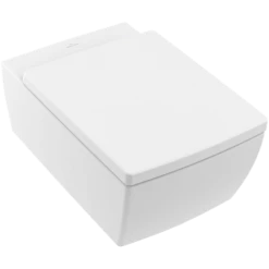 Λεκάνη κρεμαστή Rimless VILLEROY & BOCH MEMENTO.2 56x37,5 με κάλυμμα S/C Λευκό ματ 4633R0RW