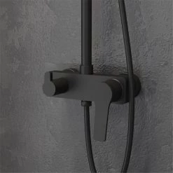 Μπαταρία σταθερού ντους μαύρη ματ ANDARE KARAG WNW33R98PA -Λεκάνες Εκπτώσεις μπαταρία σταθερού ντους μαύρη ματ andare karag 2