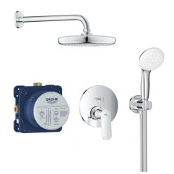 Πλήρες σετ εντοιχισμού GROHE EUROSMART COSMOPOLITAN 25219001 Χρωμέ