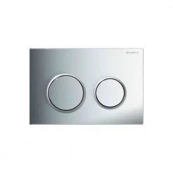 Πλακέτα ενεργοποίησης καζανακίου GEBERIT OMEGA 20 115.085.KH.1 Χρωμέ Γυαλιστερή - Ματ