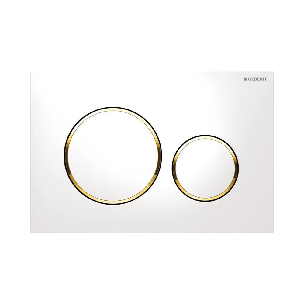 Πλακέτα ενεργοποίησης καζανακίου GEBERIT SIGMA 20 115.882.KK Λευκή - Χρυσή 1 Πλακέτα ενεργοποίησης καζανακίου GEBERIT SIGMA 20 115.882.KK Λευκή - Χρυσή