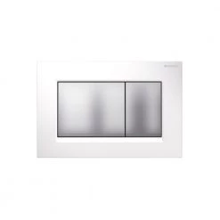 Πλακέτα ενεργοποίησης καζανακίου GEBERIT SIGMA 30 115.883.KL.1 Λευκή - Χρωμέ Ματ