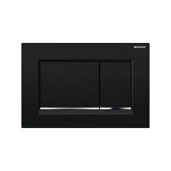 Πλακέτα ενεργοποίησης καζανακίου GEBERIT SIGMA 30 115.883.KM.1 Μαύρη - Χρωμέ Γυαλιστερή