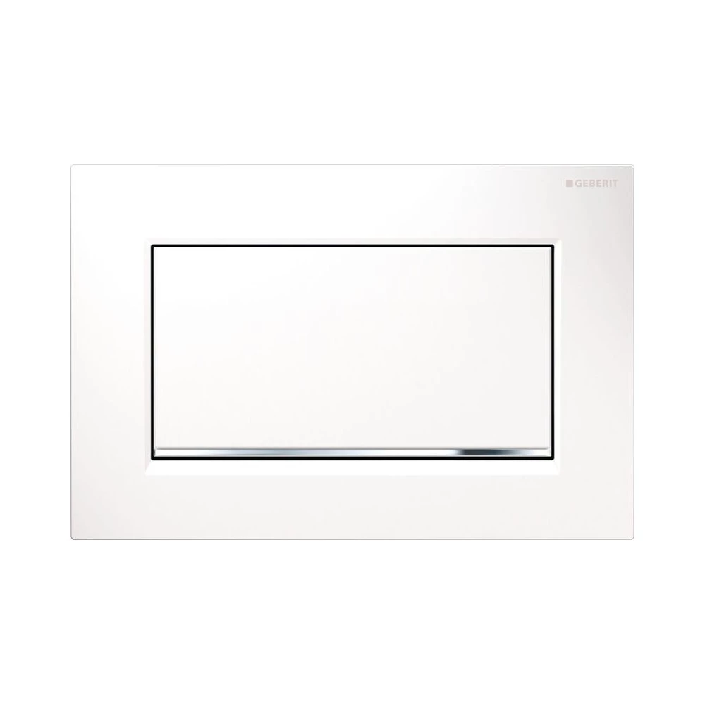 Πλακέτα ενεργοποίησης καζανακίου GEBERIT SIGMA 30 115.893.KJ.1 Λευκή - Χρωμέ Γυαλιστερή 1 Πλακέτα ενεργοποίησης καζανακίου GEBERIT SIGMA 30 115.893.KJ.1 Λευκή - Χρωμέ Γυαλιστερή