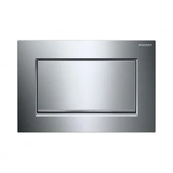 Πλακέτα ενεργοποίησης καζανακίου GEBERIT SIGMA 30 115.893.KY.1 Χρωμέ Γυαλιστερή - Ματ - Γυαλιστερή
