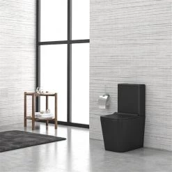 Λεκάνη δαπέδου Rimless 60,5x34 BTW με κάλυμμα S/C KARAG IOS 2175A-RMB