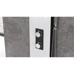 Στήλη υδρομασάζ KARAG BIANCO NERO A7117 148x24,5 -Λεκάνες Εκπτώσεις στήλη υδρομασάζ karag bianco nero a7117 2