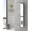 Στήλη υδρομασάζ KARAG BIANCO NERO TOUCH A7118 148x24,5