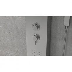 Στήλη υδρομασάζ KARAG ELEA N9901 Inox 165x18 -Λεκάνες Εκπτώσεις στήλη υδρομασάζ karag elea n9901 2