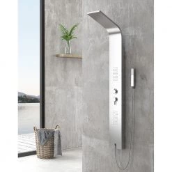 Στήλη υδρομασάζ KARAG ELEA N9901 Inox 165x18