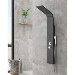 Στήλη υδρομασάζ KARAG NERO A7304B 140x20