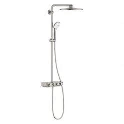 Σύστημα ντους θερμοστατικό GROHE EUPHORIA SMARTCONTROL 310 26507DC0 Super Steel